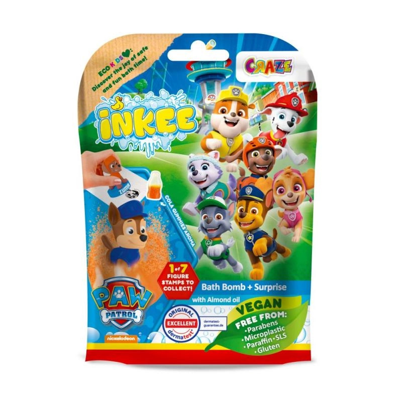PawPatrol Koupelová bomba s překvapením 80 g