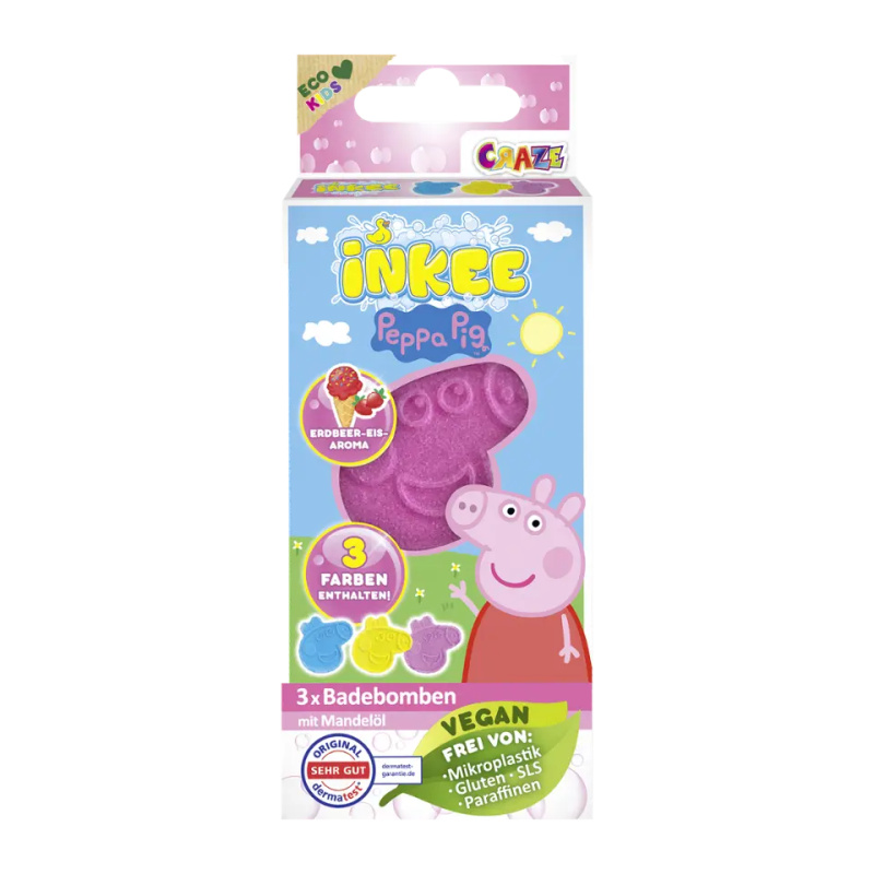 INKEE - Mini pack šumivá bomba - Peppa pig