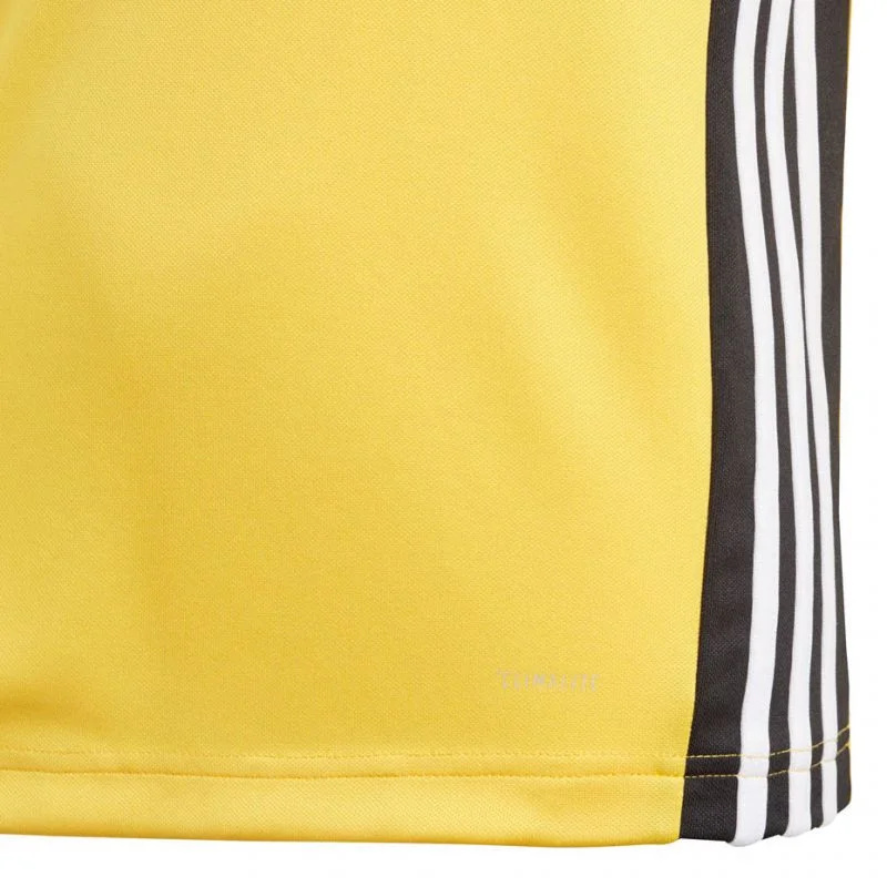 Dětská tréninková mikina REGISTA 18 TRAINING BLOUSE yellow JR DJ1841 - Adidas 116CM