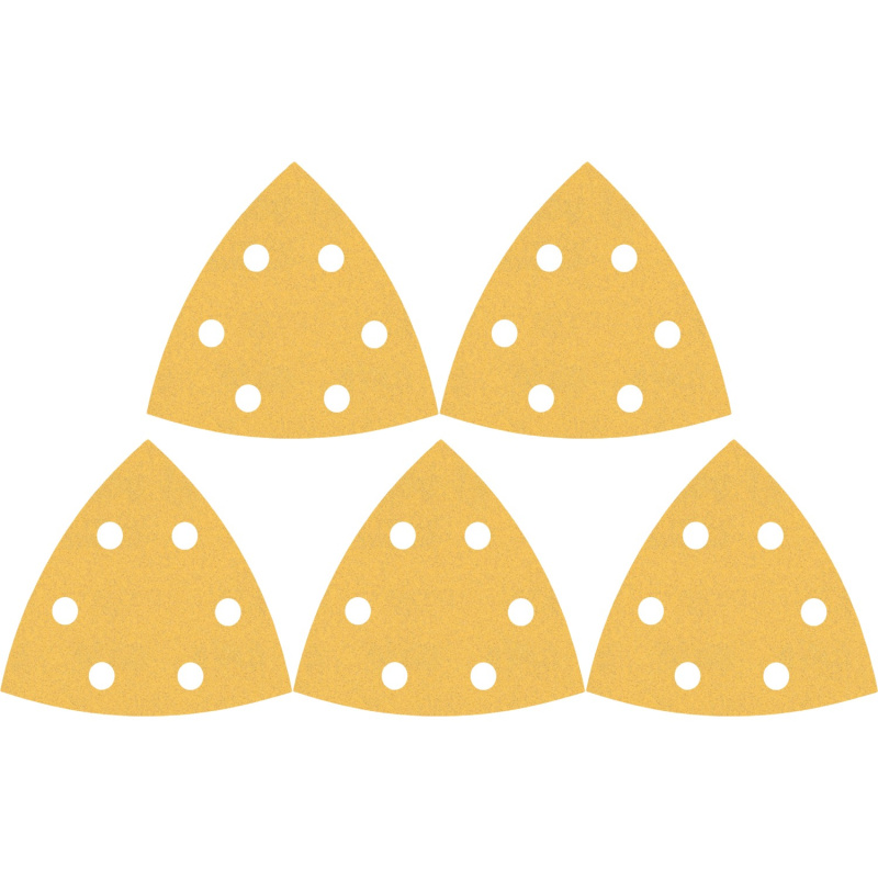 Bosch Brusný papír Expert C470 P180, 6 otvorů, 93 x 93 mm, 5 ks