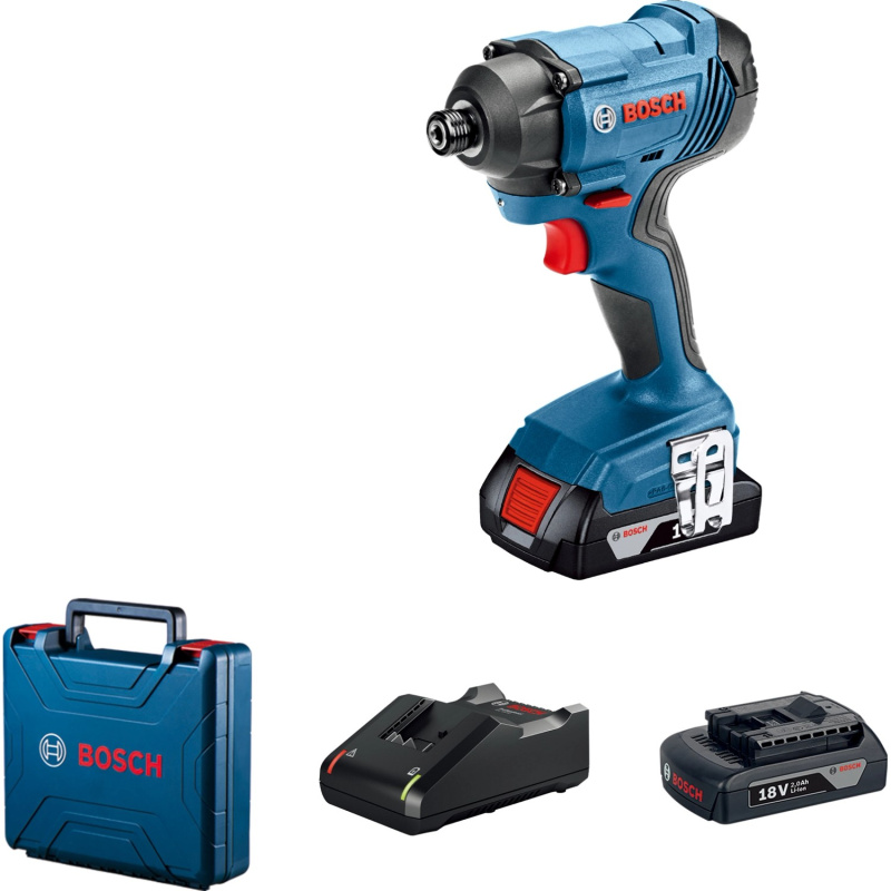 Bosch Professional Aku rázový utahovák GDR 180-LI 2x aku, 1x nabíječka