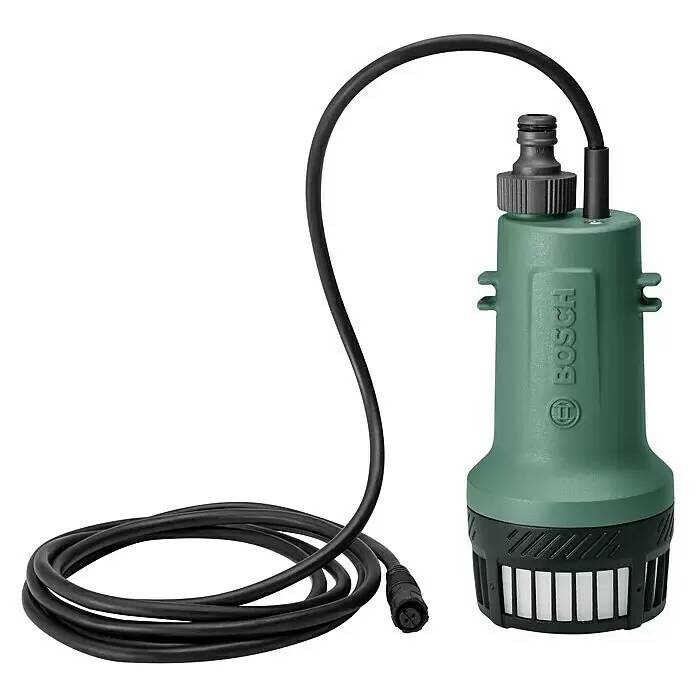 Akumulátorové čerpadlo na dešťovou vodu Bosch 18 V Power for All / 18 V / bez baterie/ max. průtok 2 000 l/hod. / zelená / černá Varianta: ivi2