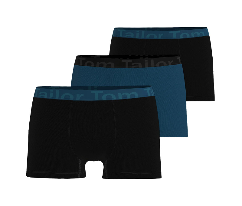 Boxerky Tom Tailor »Buffer«, 3 ks, tmavě modrá