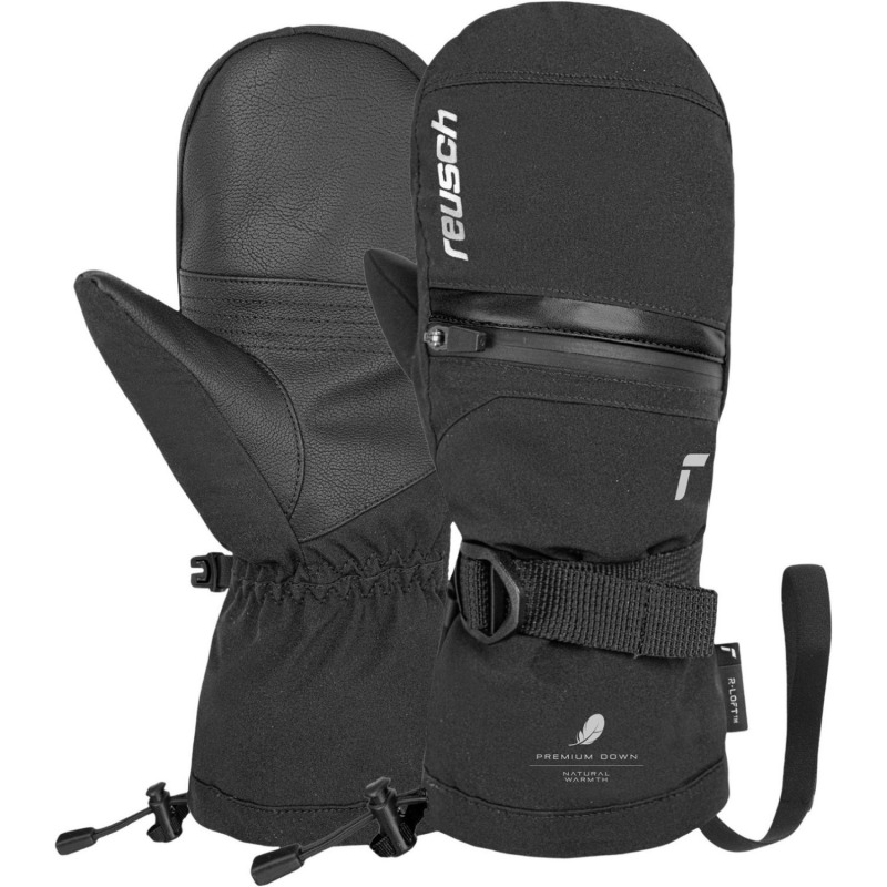 Reusch Lan R-Tex® XT, lyžařské rukavice, junior, černé