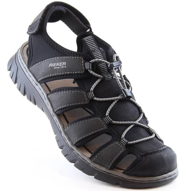 Vestavěné sandály Rieker M 26770-00 RKR584 42