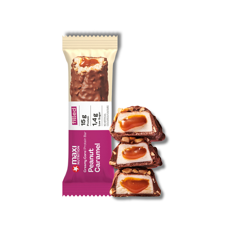 Maxi Nutrition Creamy Core Protein Bar 45 g - arašídy/ karamel