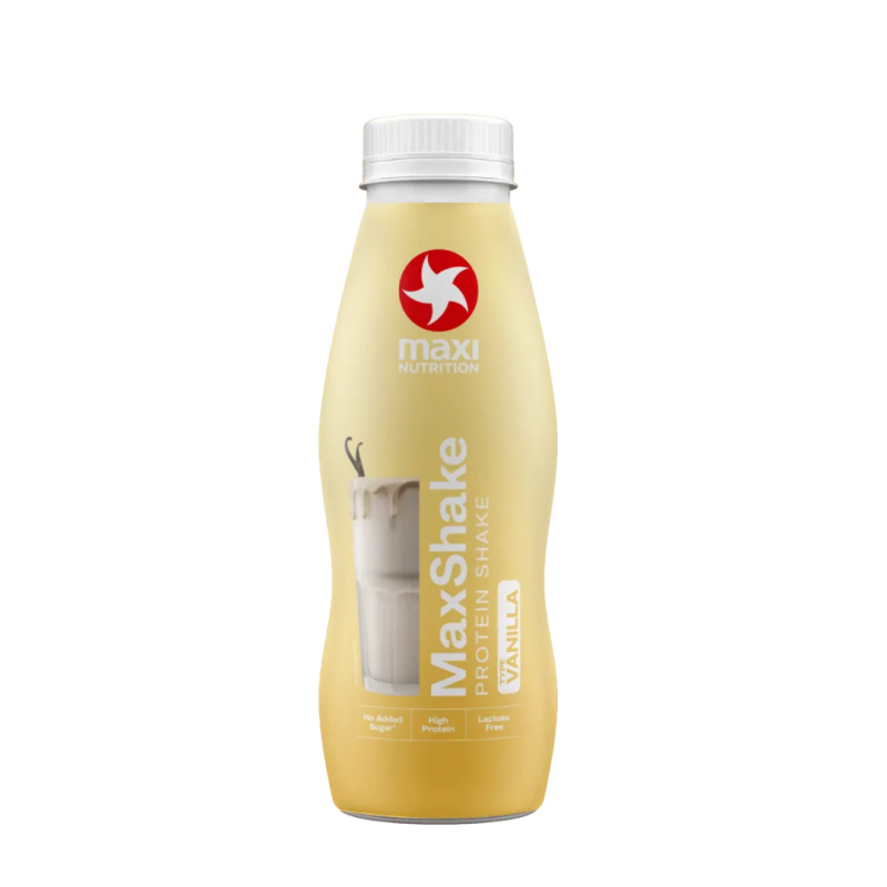 MaxShake Proteinový nápoj s vanilkovou příchutí 330 ml