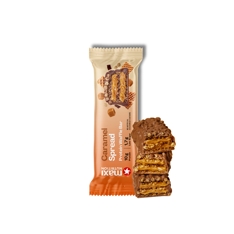 Waffle protein bar Caramel 40g