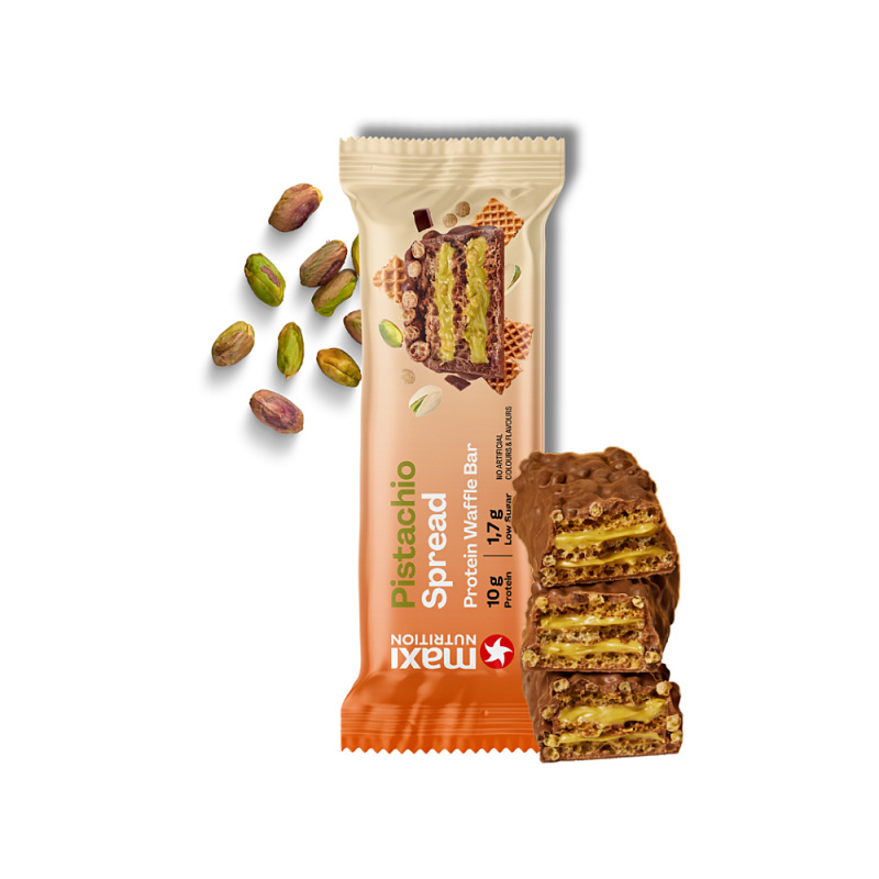 Waffle protein bar Pistacio 40g