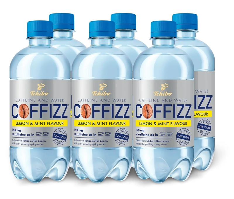 Coffizz Kofeinová voda Citron a Máta