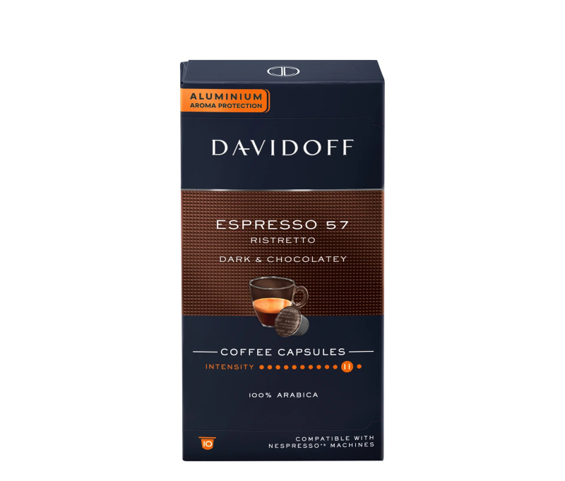 DAVIDOFF Espresso 57 kapsle 10 ks