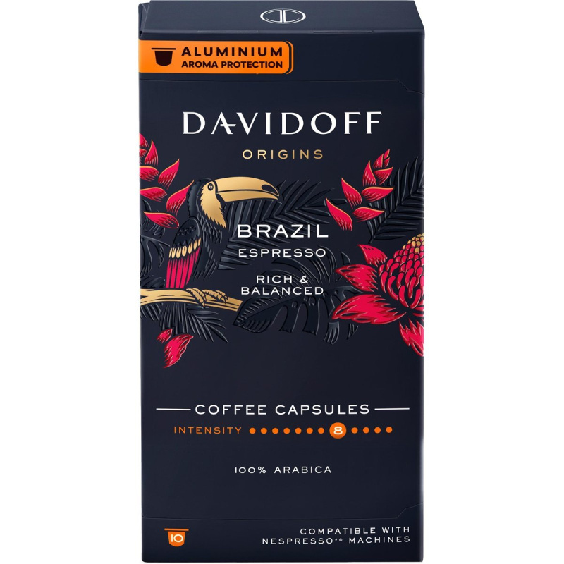 Davidoff Origins Brasil Espresso kávové kapsle