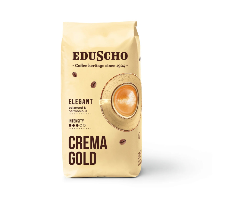 Eduscho Crema Gold – 1 kg zrnkové kávy