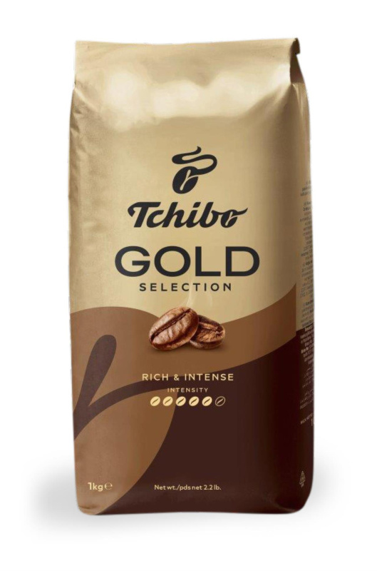Tchibo Gold Selection - zrnková káva - 1000 g
