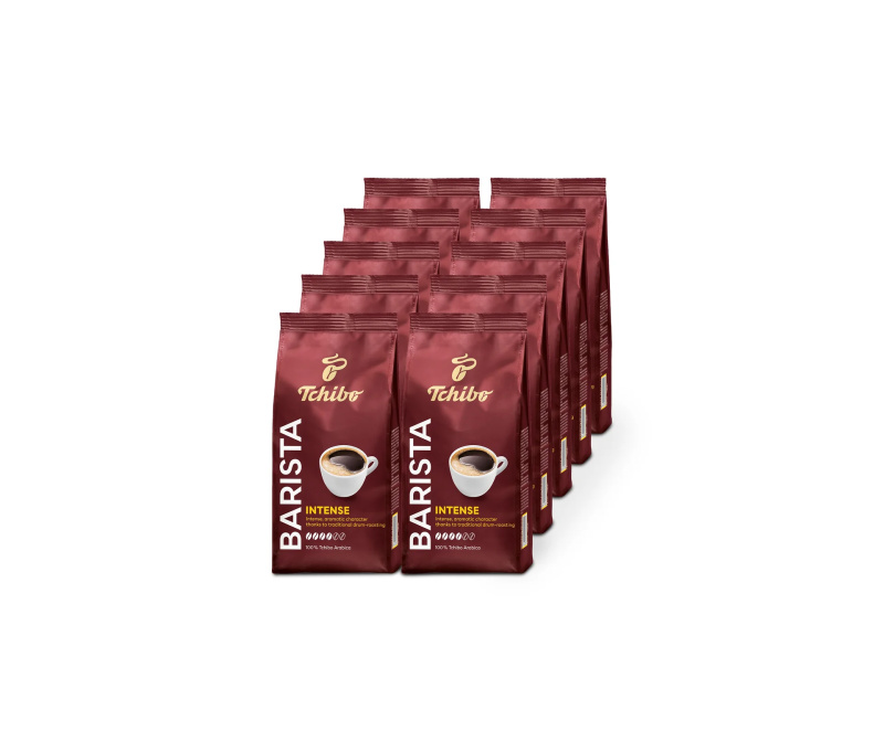 Tchibo Barista Intense - pražená mletá káva 10 x 250 g