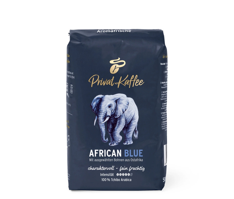 Privat Kaffee African Blue − 500 g zrnkové kávy