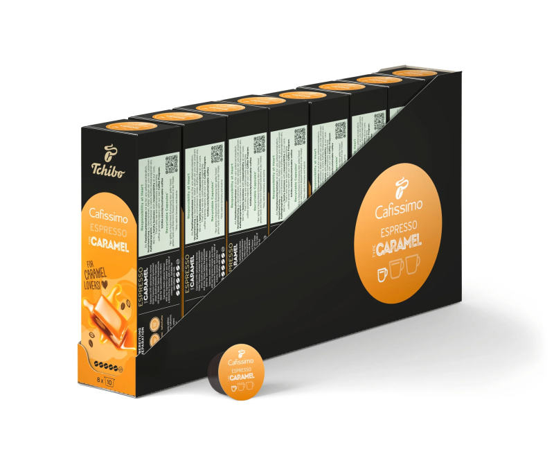 Flavoured Edition: Espresso Caramel – 80 kapslí
