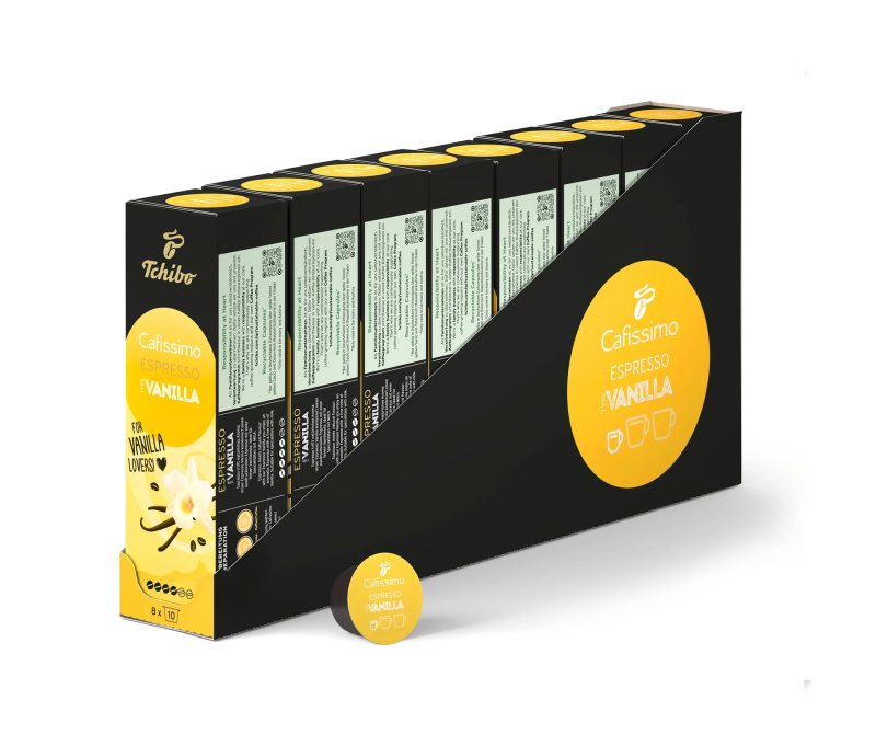 Cafissimo Flavoured Espresso – Vanilla – 80 kapslí