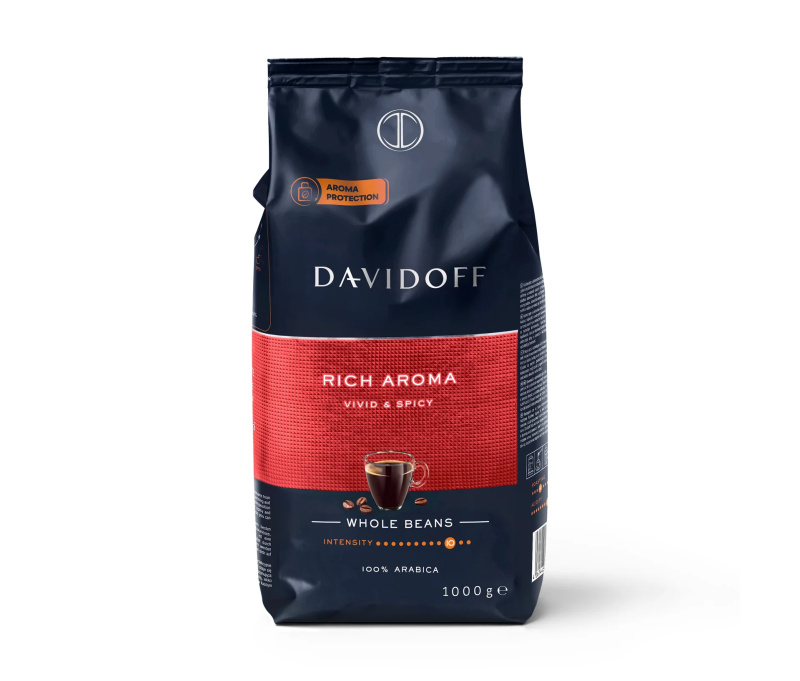 DAVIDOFF CAFÉ Rich Aroma - 1 kg zrnkové kávy