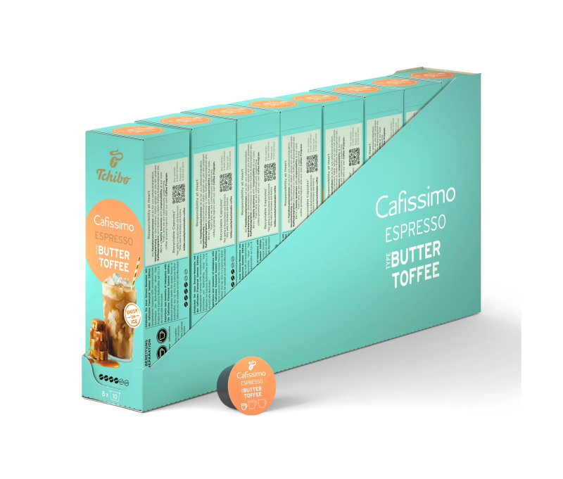 Cafissimo Flavoured Espresso - Buttertoffee 80 kapslí