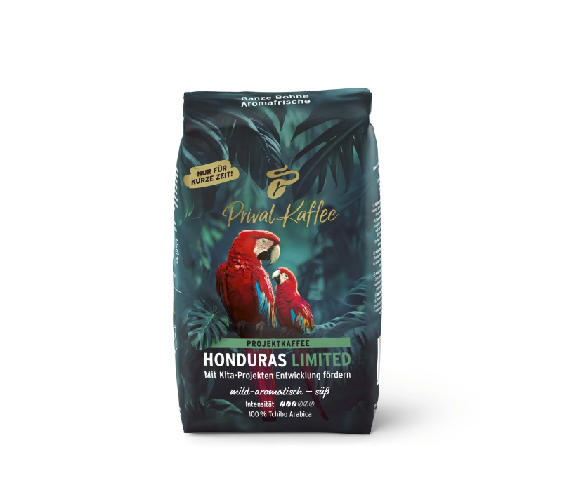 Limitovaná edice Privat Kaffee z Hondurasu − 500 g zrnkové kávy