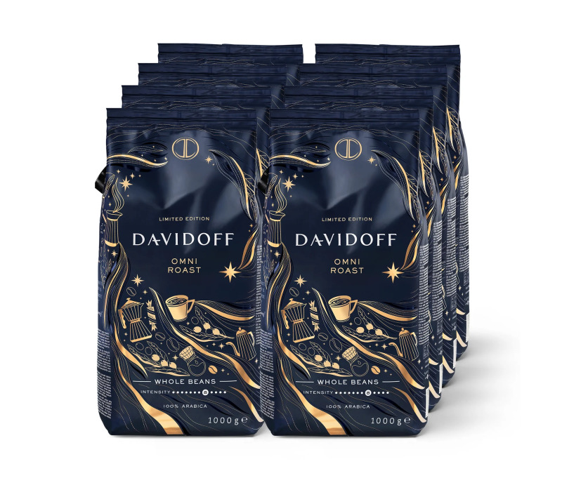 DAVIDOFF CAFÉ Omni Roast Limited Edition - 8 x 1 kg zrnkové kávy