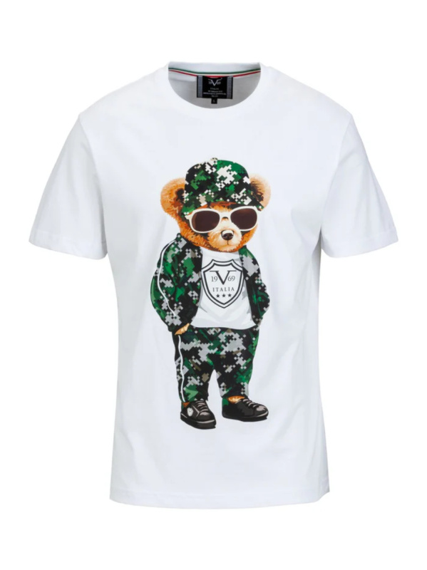 19v69 pánské bílé tričko