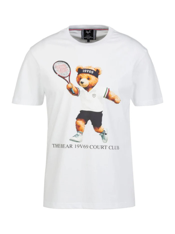 19v69 pánské bílé tričko