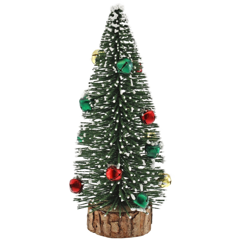 GEROMA Stojací vánoční dekorace stromeček s rolničkami plastový 25 cm, 1 ks