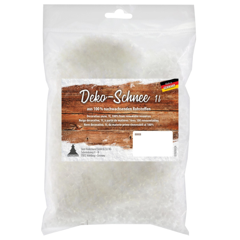GEROMA Dekorativní sníh 1 l