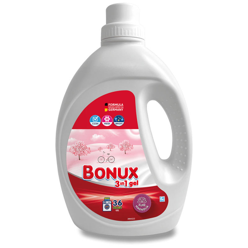 Bonux Color Pure Magnolia - prací gel - 36 dávek