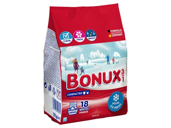 Bonux prášek 18PD White Ice Fresh