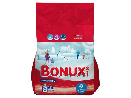 Bonux prášek 54PD White Ice Fresh