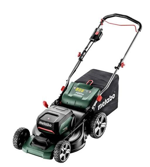 Aku sekačka na trávu Metabo RM 36-18 LTX BL 46 / BEZ AKUMULÁTORU A NABÍJEČKY / 46 cm / 55 l / 67 dB / černá/zelená Varianta: ivi1