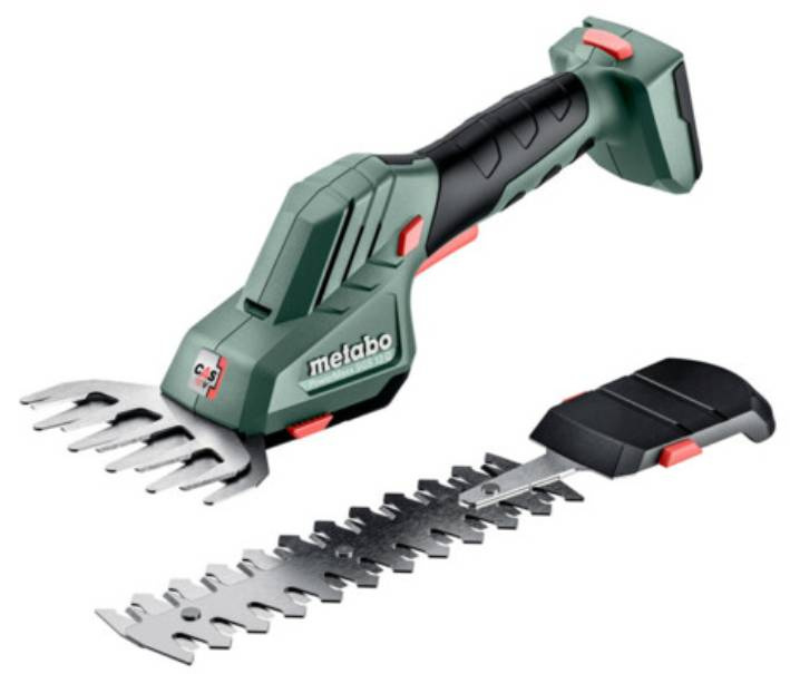 Aku nůžky na trávu Metabo PowerMaxx SGS 12 Q 2 v 1 / BEZ AKUMULÁTORU A NABÍJEČKY / 12 V / 2300 ot./min. / 20 cm/11,5 cm / zelená/černá Varianta: ivi2