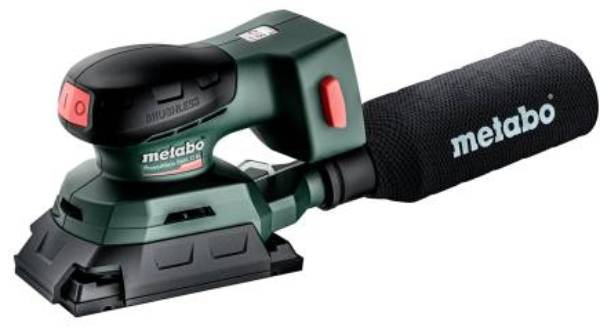 Aku vibrační bruska Metabo PowerMaxx SRA 12 BL / BEZ AKUMULÁTORU A NABÍJEČKY / 12 V / oscilace 2 mm / 80 x 133 mm / zelená/černá Varianta: ivi1