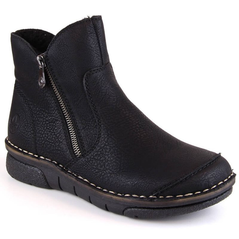 Pohodlné zateplené boty Rieker W RKR612 black 38