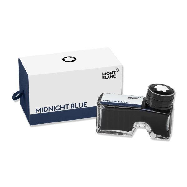 Lahvičkový inkoust Montblanc Midnight blue