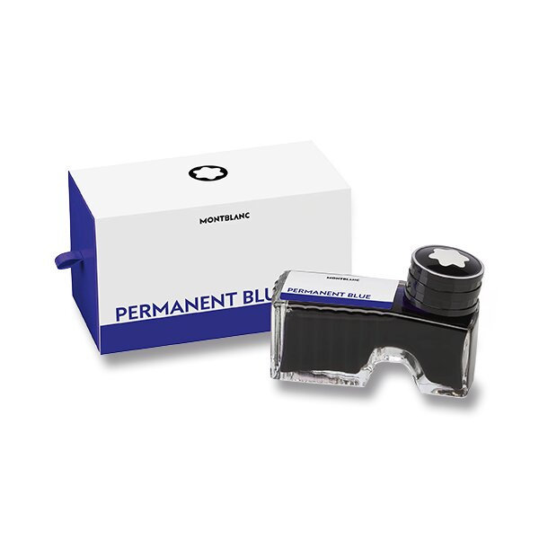 Lahvičkový inkoust Montblanc Permanent Blue