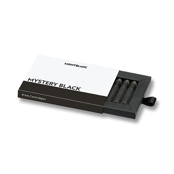 Inkoustové bombičky Montblanc Mystery Black 8 ks