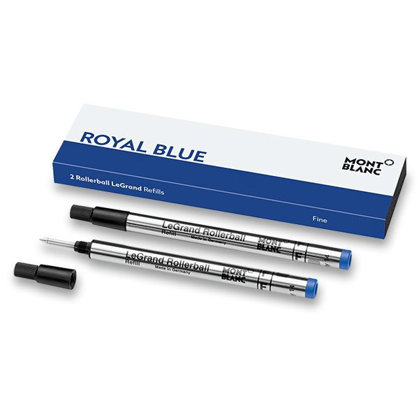 Náplň Montblanc do rolleru LeGrand, royal blue 2 ks šíře F