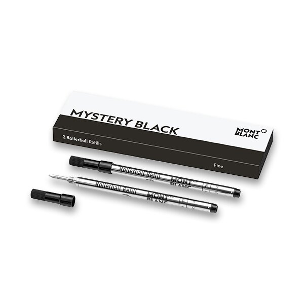 Náplň Montblanc do rolleru F, 2 ks, Mystery Black