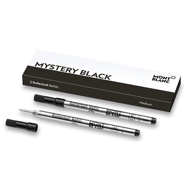 Náplň Montblanc do rolleru, 2 ks, mystery black šíře M