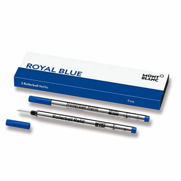 Náplň Montblanc do rolleru, 2ks, Royal Blue šíře F