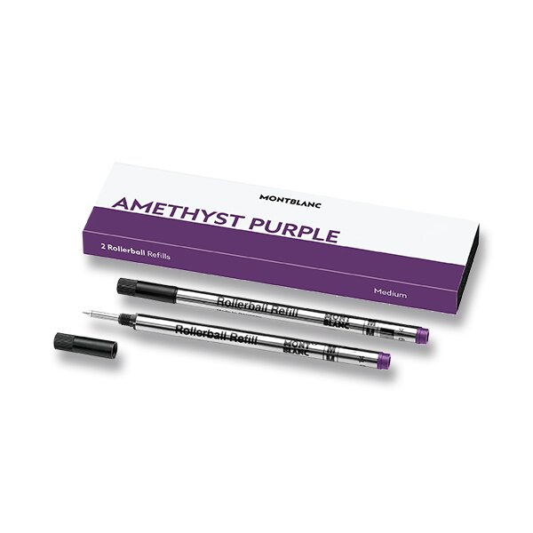 Náplň Montblanc do rolleru M, 2 ks, Amethyst Purple