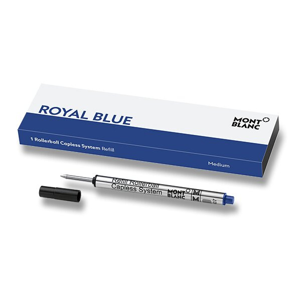 Náplň Montblanc do rolleru bez víčka M, 1 ks, Royal Blue