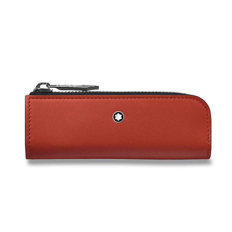 Pouzdro na pero Montblanc  Heritage R&N Baby Coral korálová, pro 1 ks