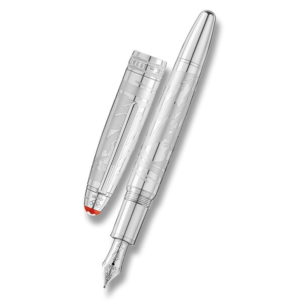 Montblanc Meisterstück Solitaire LeGrand 146 Olympic Chamonix plnicí pero, hrot F
