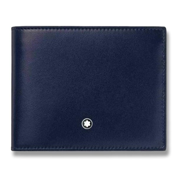 Peněženka Montblanc Meisterstück 6 cc, modrá