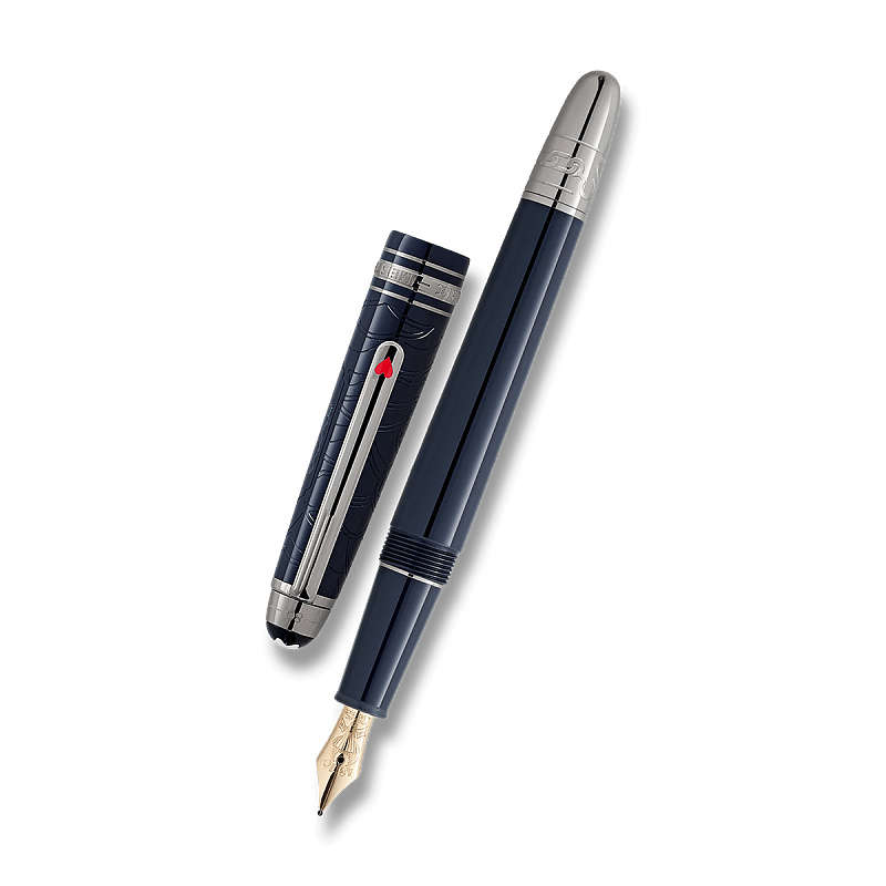 Montblanc Meisterstück Around the World in 80 Days Classique plnicí pero, hrot F